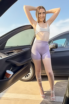 My Horny Girlfriend Stripping In Public