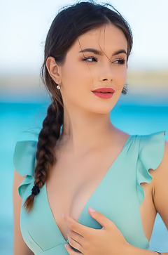 Liz Ocean Msturbating In Swimsuite