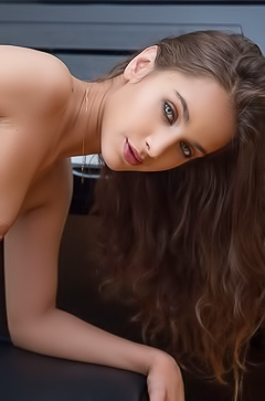 Angel Constance Teases Nude in Erotic Bedroom